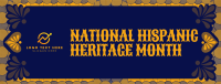 National Hispanic Heritage Month Facebook Cover example 1