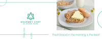 Freshly Baked Bread Facebook Cover Image Preview