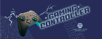 Sleek Gaming Controller Facebook Cover