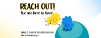 Reach Out Suicide prevention Facebook Cover Image Preview