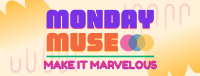 Marvelous Monday Facebook Cover Design