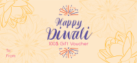 Lotus Diwali Greeting Gift Certificate