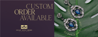 Earthy Custom Jewelry Facebook Cover Image Preview