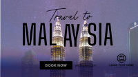 Travel to Malaysia Animation