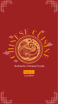 Authentic Chinese Cuisine Instagram Reel