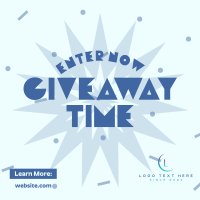 Confetti Enter Giveaway Linkedin Post