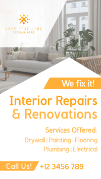 Home Interior Repair Maintenance Instagram Reel Image Preview