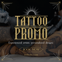 Tattoo Studio Promo Instagram Post Image Preview