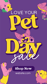 Pet Day Sale YouTube Short