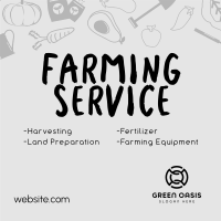 Farm Services Instagram Post Image Preview