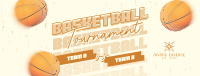 Basketball Game Tournament Facebook Cover Image Preview