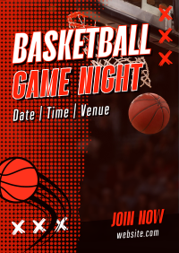 Basketball Game Night Flyer