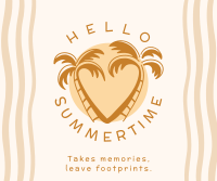 Hello Summertime Facebook Post