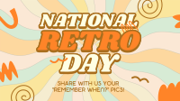 Swirly Retro Day Animation