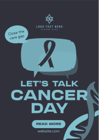 Cancer Awareness Discussion Flyer