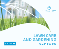 Lawn and Gardening Service Facebook Post
