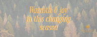 Autumn Season Quote Facebook Cover