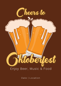 Oktoberfest Beer Night Poster