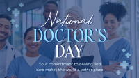 National Doctor's Day Animation