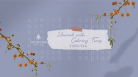 Unwind Unplug Music YouTube Banner