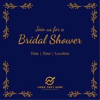 Bridal Shower Instagram Post Design