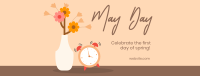 First Day of Spring Facebook Cover Image Preview