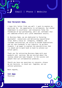 Modern Generic Business Letterhead