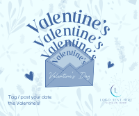 Valentine's Envelope Facebook Post