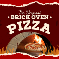 Brick Oven Pizza Instagram Post