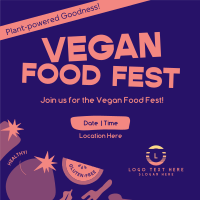 Vegan Restaurant Instagram Post example 3
