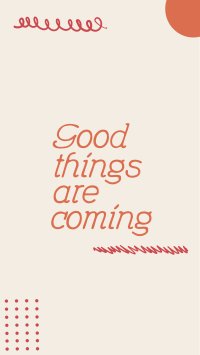 Good Things are Coming YouTube Short