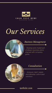 Services for Business Instagram Story