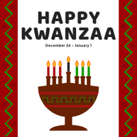 Happy Kwanzaa Instagram Post