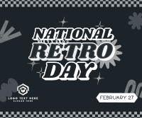 Nostalgic Retro Day Facebook Post