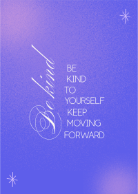 Be Kind To Yourself Flyer