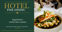 Hotel Fine Dining Facebook Ad