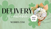 Flower Delivery Available Video