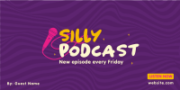 Silly Podcast Twitter Post