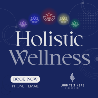 Holistic Wellness Linkedin Post Design