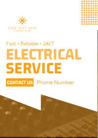 Handyman Electrical Service Flyer