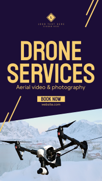 Professional Drone Service Facebook Story