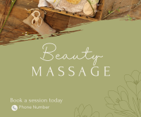 Beauty Massage Facebook Post