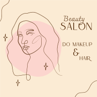 Beauty Salon Branding Instagram Post