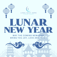 Lunar Celebrations Instagram Post Design