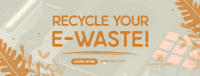 Recycle your E-waste Facebook Cover Image Preview