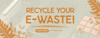 Recycle your E-waste Facebook Cover