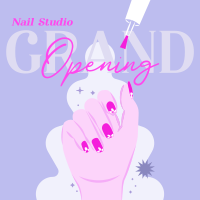 Nail Salon Opening Linkedin Post