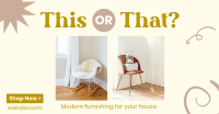 Modern Furnishing Facebook Ad