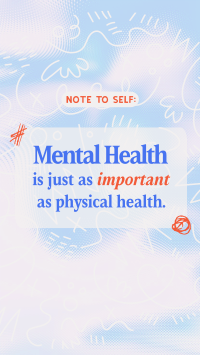 Mental Health Quote Instagram Reel Image Preview