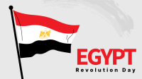 Egypt Flag Brush Facebook Event Cover